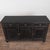 19th Century Swedish Black Painted Pine Sideboard Buffet With Fluted Carved Panels For Sale - Image 4 of 15