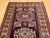 Vintage Persian Kurdish Area Rug, Handwoven Geometric Pattern, Navy & Tan, 3’ X 5’ For Sale In Chicago - Image 6 of 12