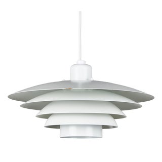 Aluminum Pendant Lamp, 1970s For Sale