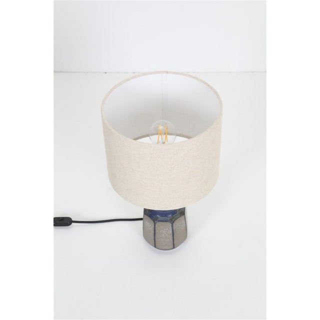 1970s Danish Ceramic Table Lamp by Michael Andersen, 60s from Michael Andersen & Son, 1960s For Sale - Image 5 of 13