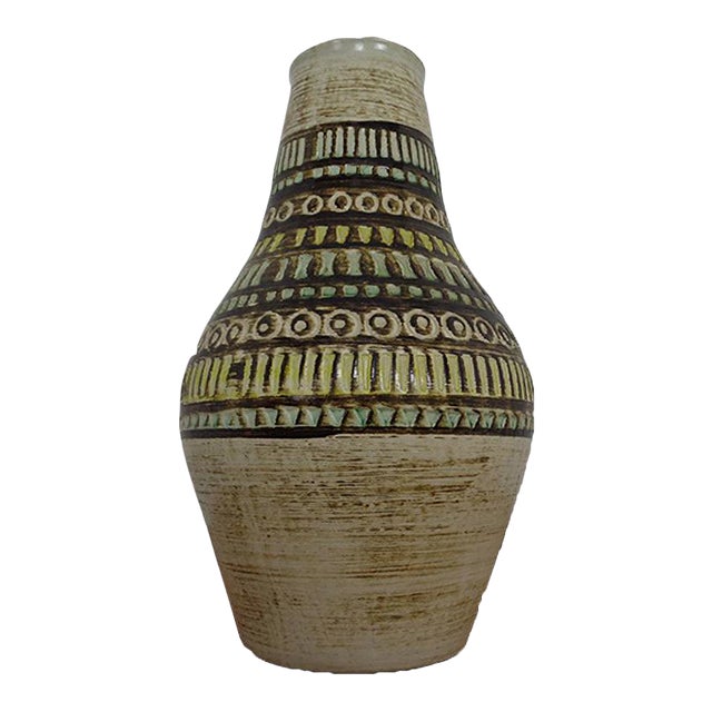 Fat Lava Ceramic Vase from Jasba, 1970s For Sale