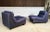 German Modular Lounge Chairs and Ottoman Set, 1960s, Set of 3 For Sale - Image 9 of 18