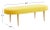 Corinne Velvet Oval Bench - Marigold For Sale In Philadelphia - Image 6 of 7