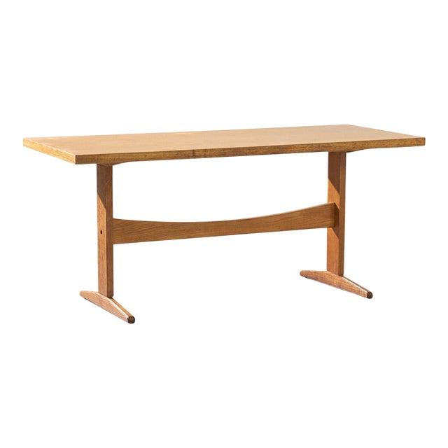 Mid-20th Century Czech Wooden Table For Sale