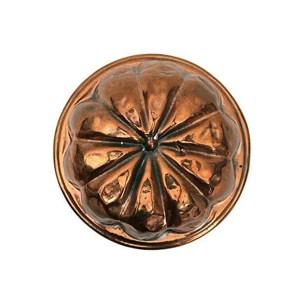 Traditional Antique Copper Mold For Sale - Image 3 of 5