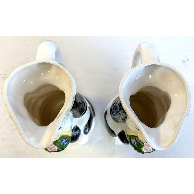 C1993 Haldon Group Ceramic Dog Pitcher For Sale - Image 17 of 18