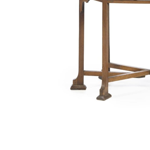 Early 20th Century Art Nouveau Showcase in Walnut For Sale - Image 3 of 6
