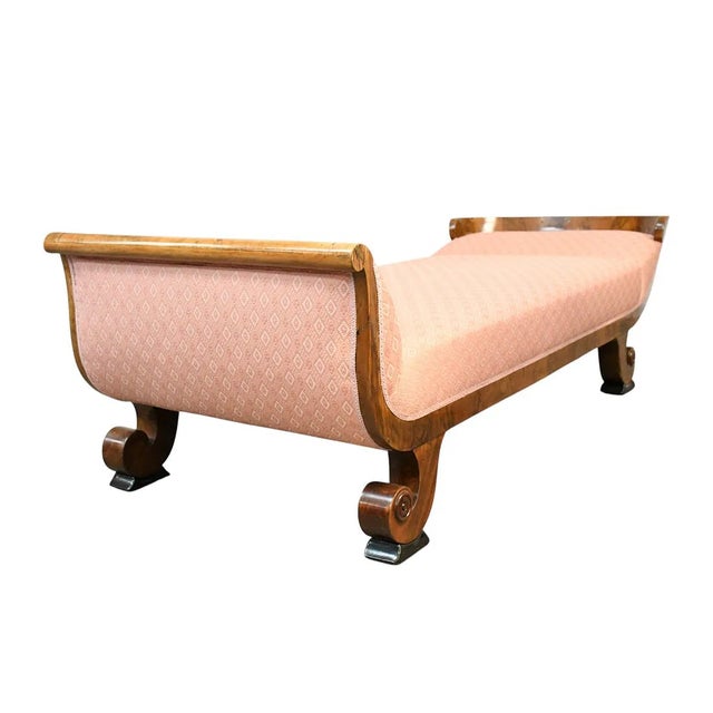 Rare 19th Century Drop End Biedermeier Style Daybed For Sale In West Palm - Image 6 of 7