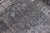 Over Dyed Gallery Oushak With All-Over Floral Design in Charcoal, Cream & Grays For Sale - Image 15 of 15