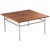 Wood Mid-Century Swedish Rosewood Coffee Table attributed to Karl-Erik Ekselius for Troeds, 1960s For Sale - Image 7 of 7