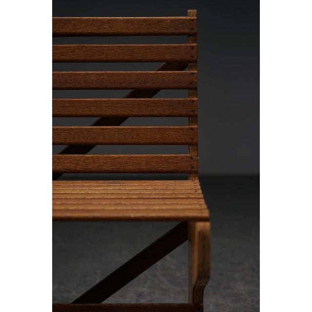Wood Architectural Accent Chair, 1960s For Sale - Image 7 of 18