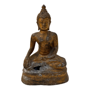 Vintage Thai Bronze Buddha Statue