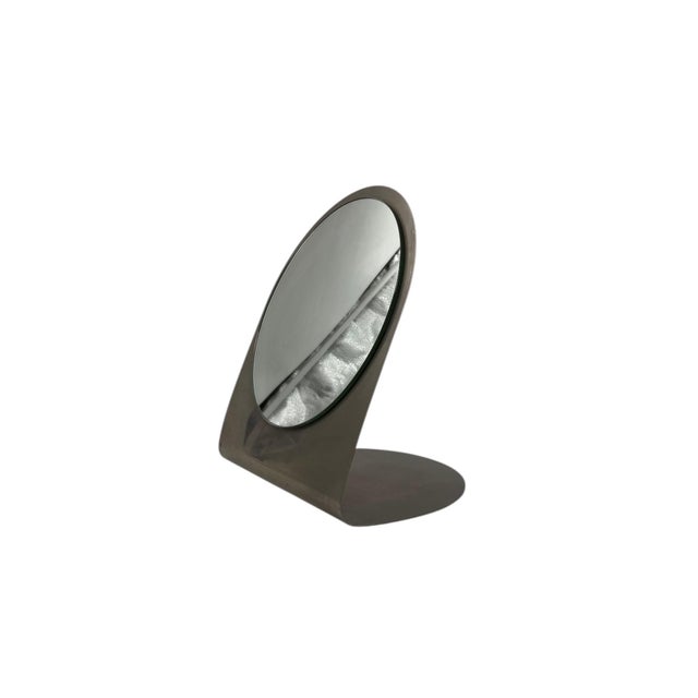 Mid-Century Modern French Table Mirror, 1970s For Sale - Image 6 of 15