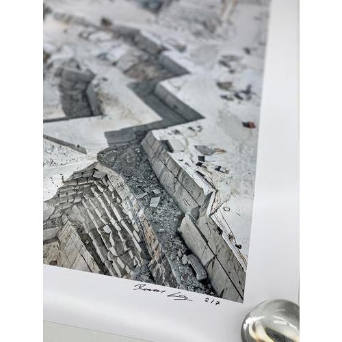 Bernhard Lang, AV_Carrara_004, Fine Art Photograph Print For Sale - Image 6 of 9