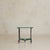 Modern French Two-Tier Iron + Chiseled Glass Side Table, 1960s For Sale - Image 3 of 11