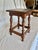 French Early 20th Century French Walnut Stool For Sale - Image 3 of 12