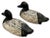 Early 20th Century Nice Original Pair of Antique American Primitive Hand Carved & Painted Wood Duck Hunters Working Decoys Circa 1920s For Sale - Image 5 of 18