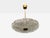 Mid-Century Modern 1960s Carl Fagerlund, Pendant Light, Textured Glass, Brass For Sale - Image 3 of 15
