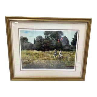 “Summer Fun” by A. Sehring — 1991 Lithograph, Artist Proof (Ap/1000) With Certificate For Sale