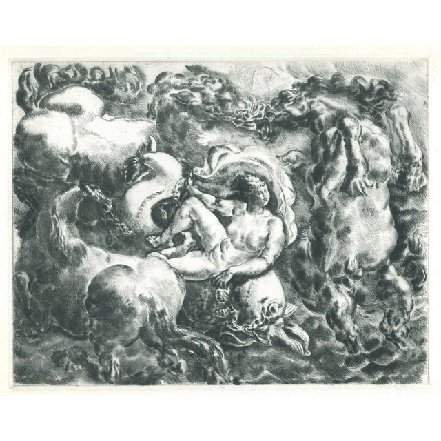 Europe’s Birth is an original and splendid etching on paper, realized by an Anonymous artist of the XX century. The state...