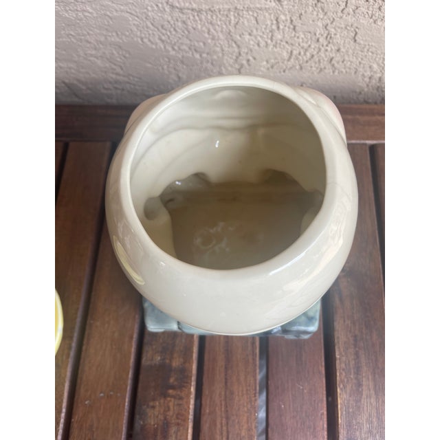 Ceramic Mid Century Brush McCoy Pottery Humpty Dumpty Beanie Hat, W18 Cookie Jar For Sale - Image 7 of 10