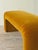 1980s 1980s Waterfall Bench in Golden Ochre Mohair For Sale - Image 5 of 9