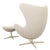 Mid Century Modern Egg Lounge Chair & Ottoman Arne Jacobsen for Fritz Hansen For Sale - Image 11 of 18