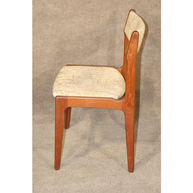 Erik Buch Mid 20th Century Erik Buch Style Chairs - 4 Pieces For Sale - Image 4 of 9