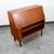 Wood Mid Century Danish Modern Secretary Desk Bureau Denmark Teak Drawer Tambour Door For Sale - Image 7 of 12