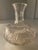 Victorian 1800's Antique Cut Glass Wine Decanter Water Bottle For Sale - Image 3 of 9