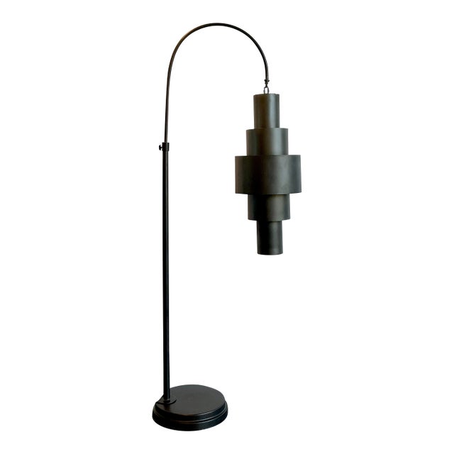 Vintage Global Views Arc Floor Lamp For Sale