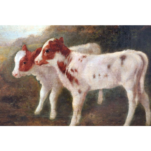 Gordon Coutts Twin Calves, San Rafael Looking to Mt. Tamalpais -Turn of the Century Landscape 1899 For Sale - Image 4 of 6