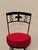 Hand Wrought Iron Fleur Di Lis Motif Bar Stools For Sale - Image 9 of 11