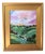 2020s Impressionist Colorful Floral Landscape Painting Including the Antiqued Gold Wood Frame For Sale - Image 5 of 5