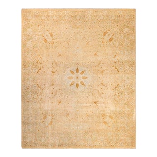 Mogul Hand Knotted Area Rug, Ivory - 8' 2" x 9' 6" For Sale