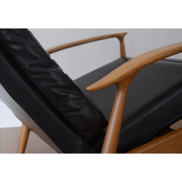 1950s MCM Milo Baughman for James Inc Reclining Lounge Chair For Sale - Image 10 of 18