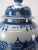 2020s Large Chinese Blue and White Porcelain Ginger Jar With Hand Painted Scenery For Sale - Image 5 of 11