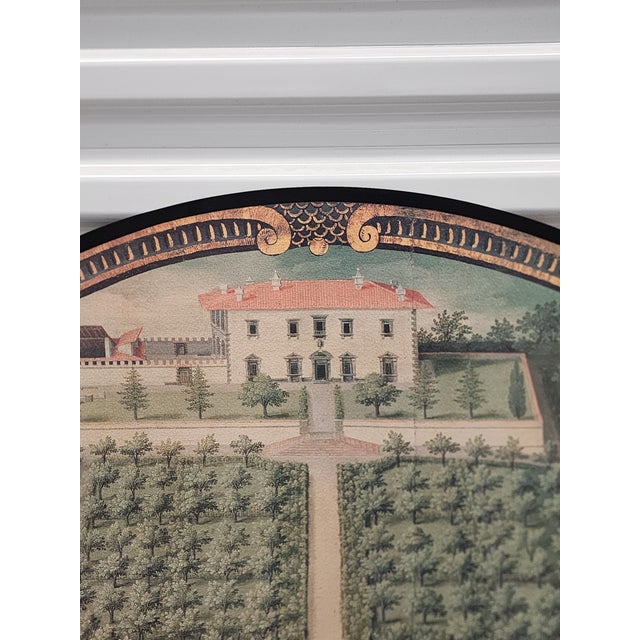 Wood Ballard Designs Tuscan Villa Marignolle Wall Art For Sale - Image 7 of 12