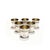 Early 20th Century French Sterling Silver and Vermeil Liqueur Cups- Set of 6 For Sale - Image 11 of 11