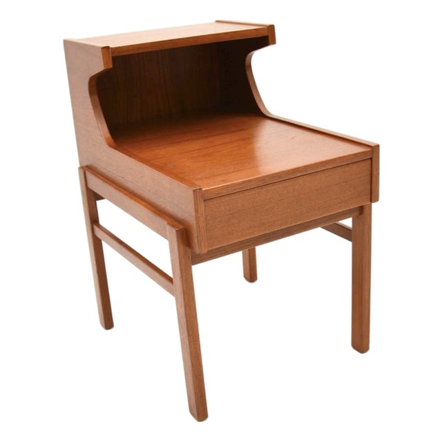 Swedish Teak Side Table, 1960s For Sale