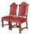 R. J. Horner Style Antique Renaissance Revival Carved Walnut Side Chairs or Dining Chairs | Pair For Sale