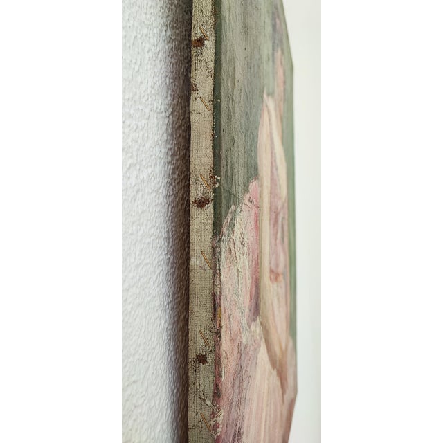 Charles De Ziegler, La danseuse au tutu rose, Oil on Canvas For Sale - Image 10 of 12