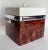 Mid 20th Century Vintage Lucite and Faux Burl Vinyl Ice Bucket For Sale - Image 5 of 9