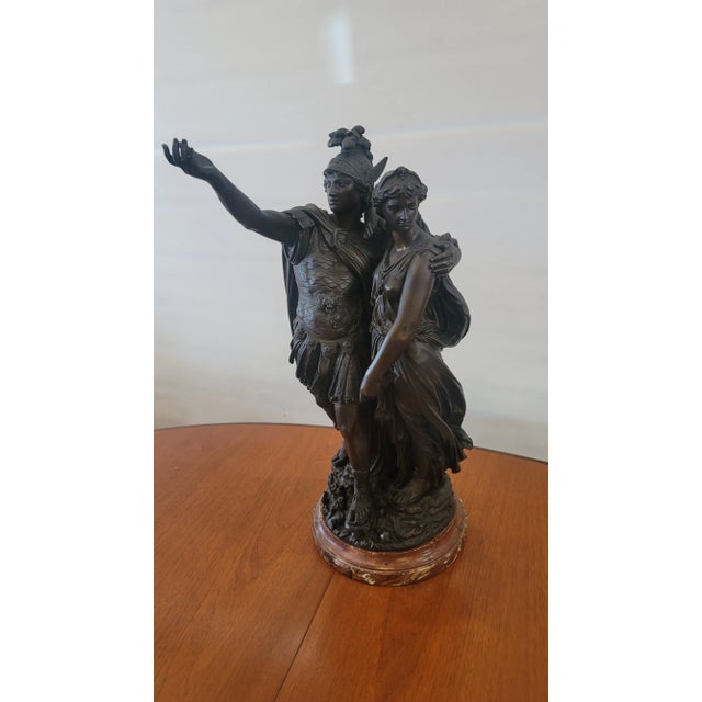 Here is the largest of the Bronzes Statuary made of Orestes & Iphigenia for public purchase. Jean Louis Gregoire...