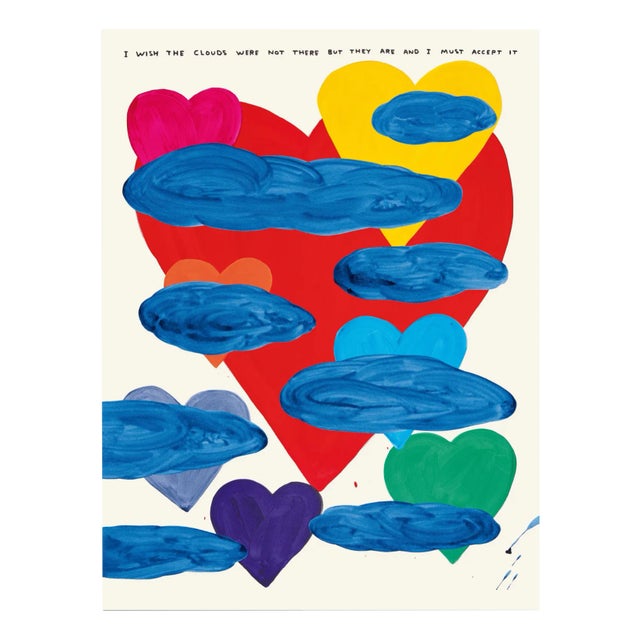 David Shrigley, I Wish the Clouds Were Not There, 2024 For Sale