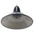 Industrial Vintage Industrial French Black Dark Blue Enamel Pendant Lamp For Sale - Image 3 of 5