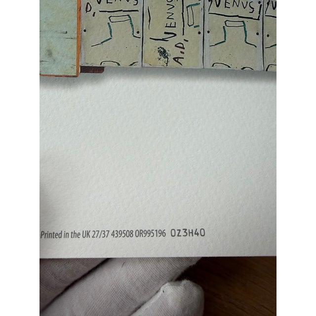 Jean Michel Basquiat (1960-1988), Piscine Versus the Best Hotels, 1982, Copyright Estate of Jean-Michel Basquiat Licensed Reproduction For Sale - Image 12 of 13