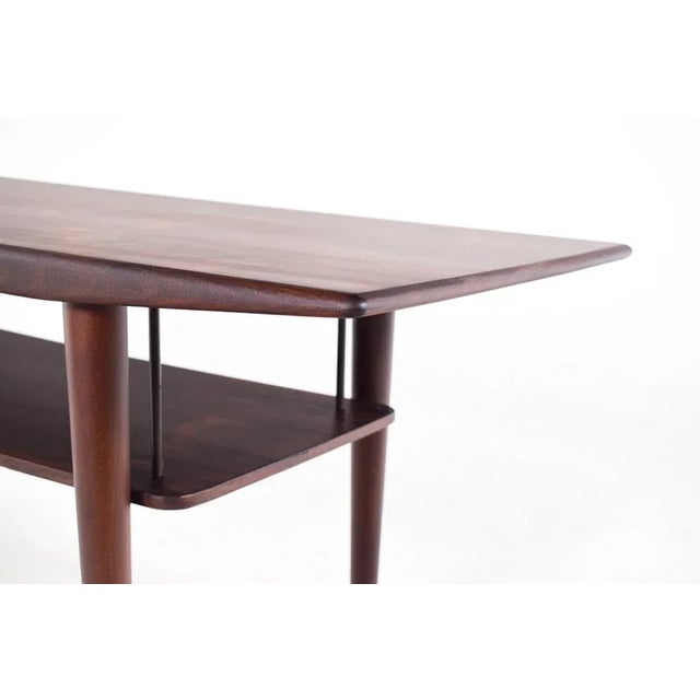 Danish Modern Rosewood Coffee Table, 1960 For Sale - Image 4 of 6