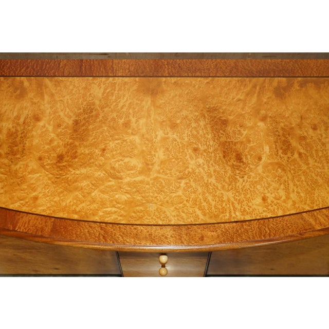 Art Deco Sculptural Sideboard in Burr Maple and Thuya Wood For Sale - Image 12 of 18