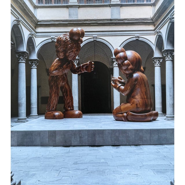 Paper Kaws the Message, Exhibition Museum Poster, Photo Ela Bialkowska Okno Studio, Courtesy Fondazione Palazzo Strozzi Florence Itally For Sale - Image 7 of 8